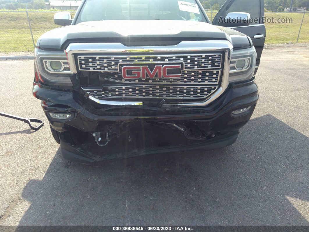 2016 Gmc Sierra 1500 Denali Black vin: 3GTU2PEC7GG195818