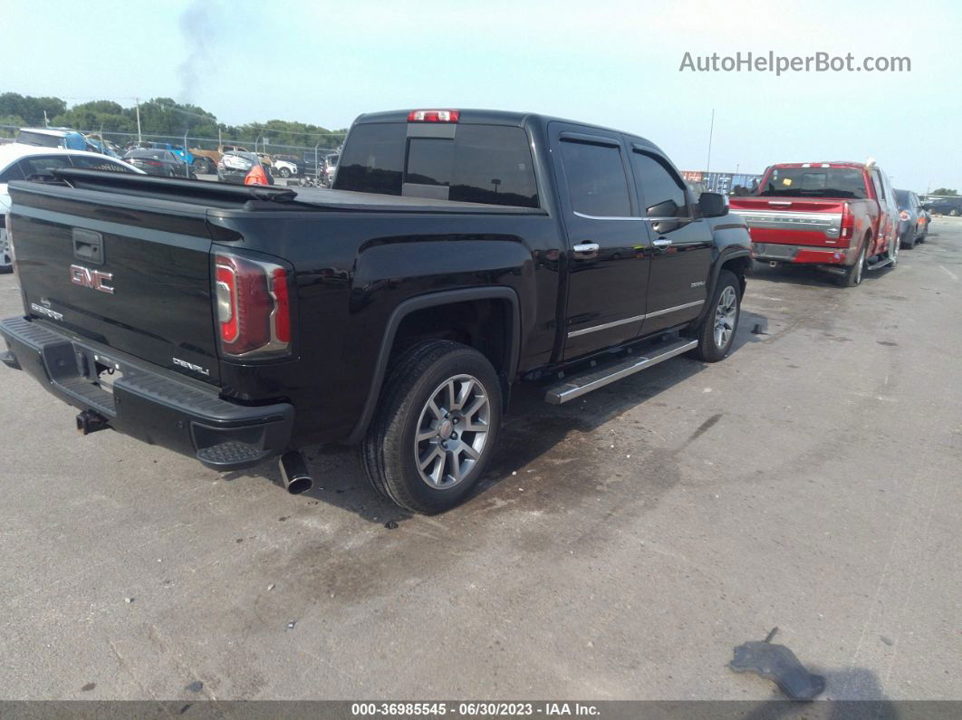 2016 Gmc Sierra 1500 Denali Черный vin: 3GTU2PEC7GG195818