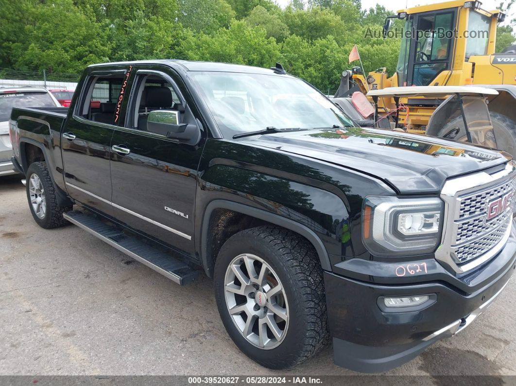 2016 Gmc Sierra 1500 Denali Черный vin: 3GTU2PEC9GG223702