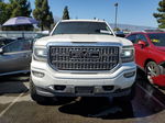 2016 Gmc Sierra K1500 Denali White vin: 3GTU2PEJ4GG354776