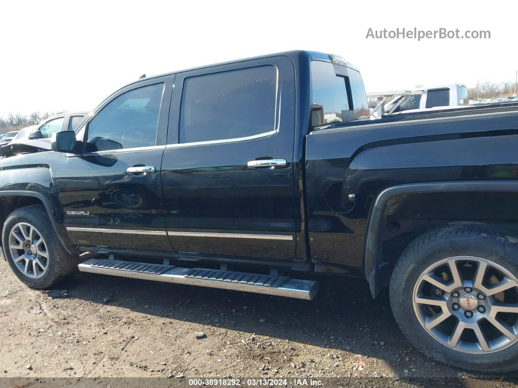 2016 Gmc Sierra 1500 Denali Черный vin: 3GTU2PEJ8GG155259