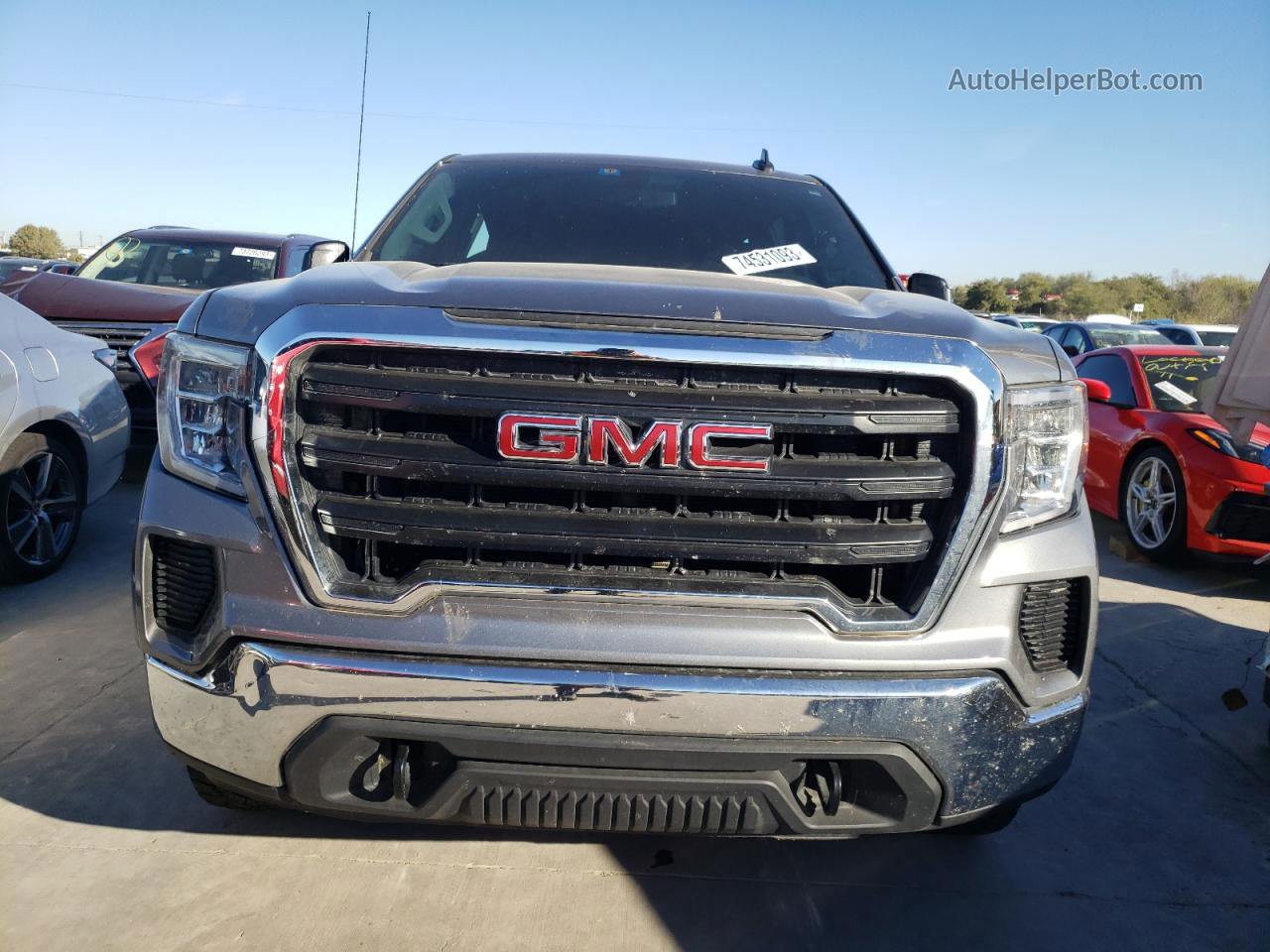 2020 Gmc Sierra K1500 Gray vin: 3GTU9AEF3LG436268