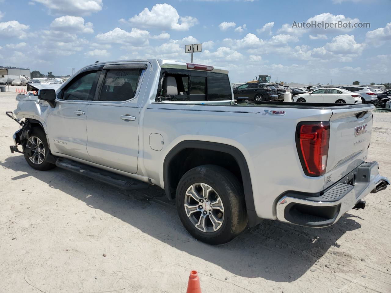 2020 Gmc Sierra K1500 Sle Silver vin: 3GTU9BED0LG179493