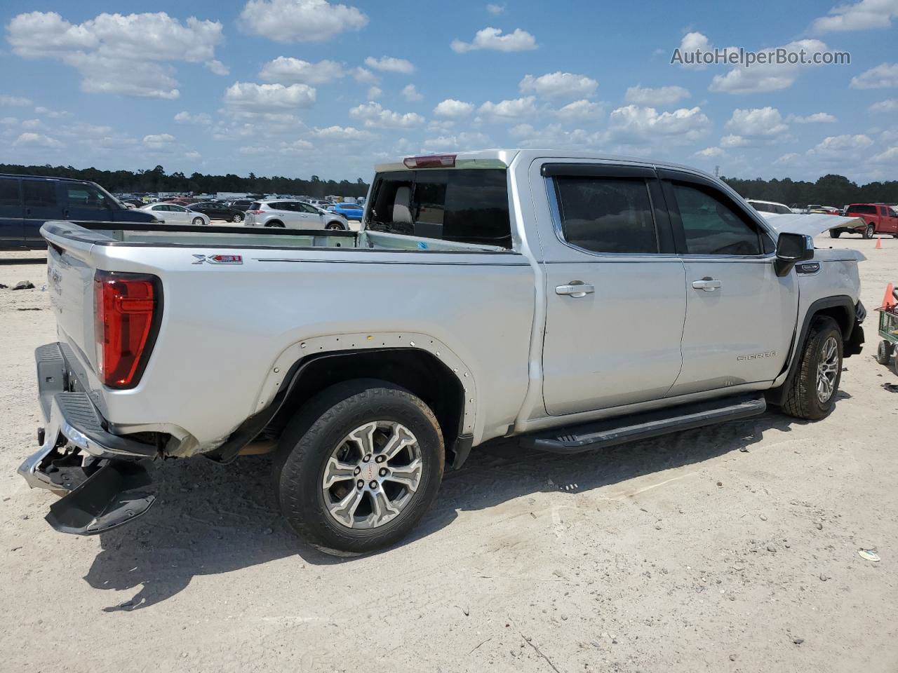 2020 Gmc Sierra K1500 Sle Silver vin: 3GTU9BED0LG179493