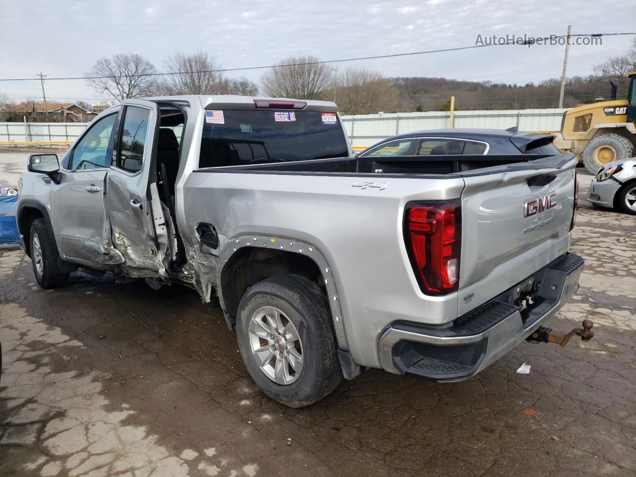 2020 Gmc Sierra K1500 Sle Silver vin: 3GTU9BED1LG175727