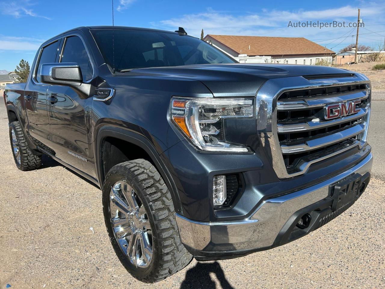 2020 Gmc Sierra K1500 Sle Black vin: 3GTU9BED2LG156149