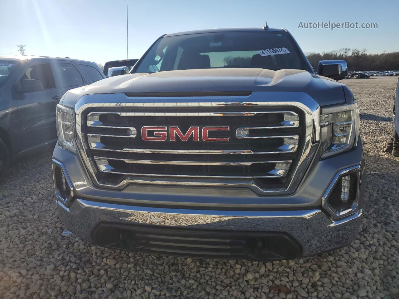 2020 Gmc Sierra K1500 Slt Gray vin: 3GTU9DED2LG101860