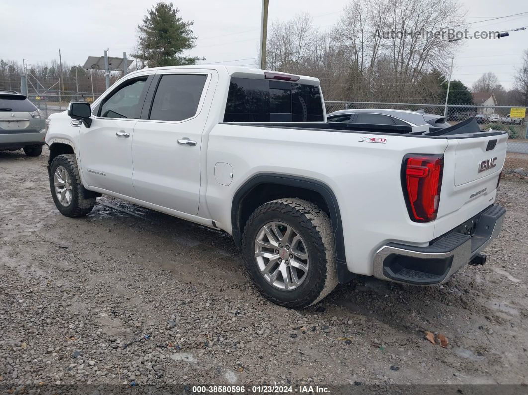 2020 Gmc Sierra 1500 4wd  Short Box Slt White vin: 3GTU9DED4LG304314