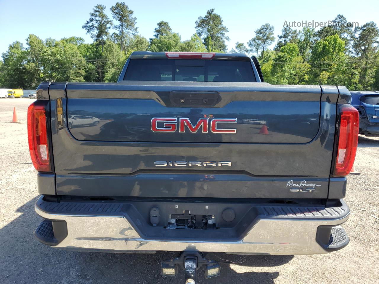 2020 Gmc Sierra K1500 Slt Charcoal vin: 3GTU9DED4LG364500