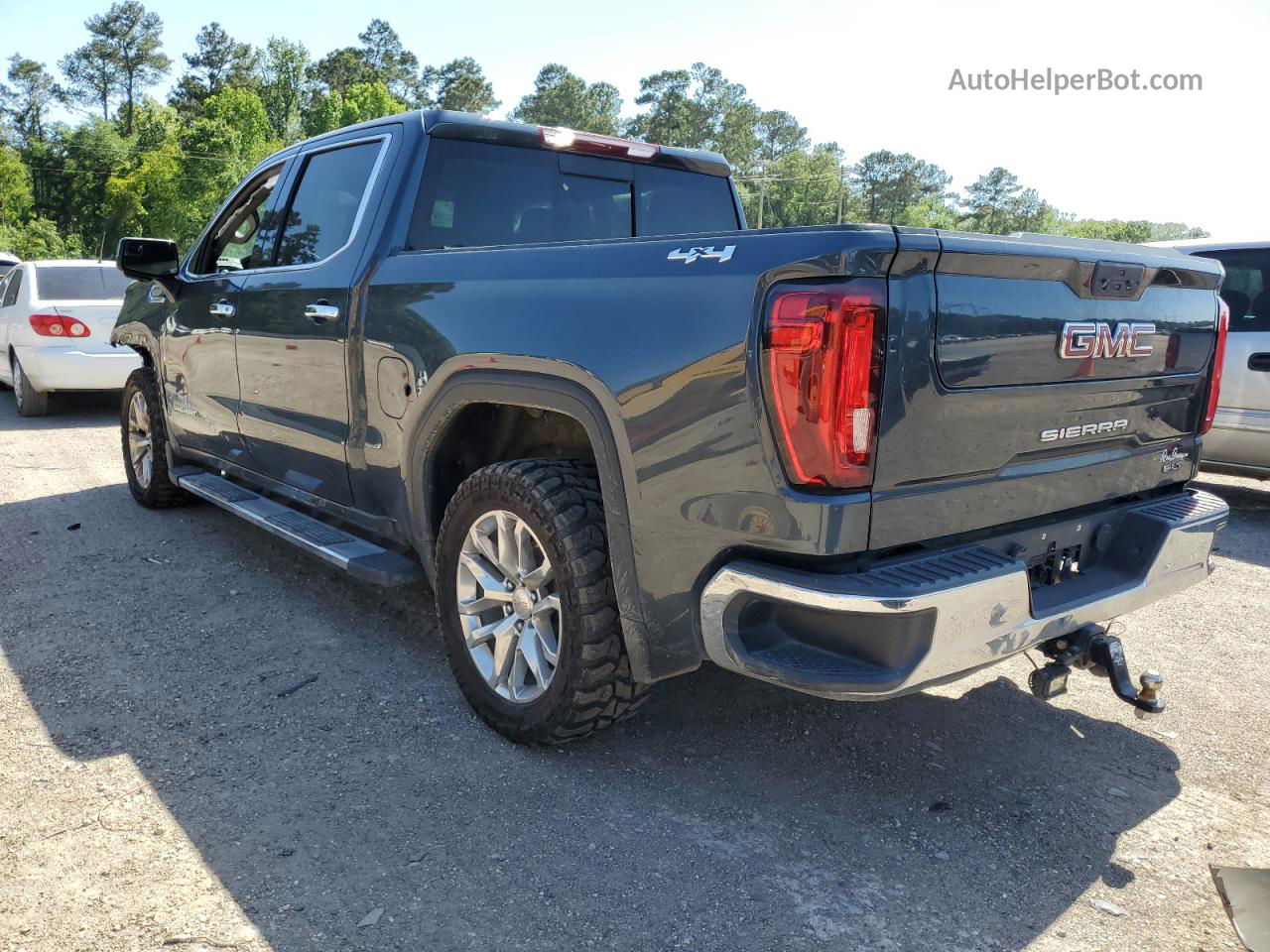 2020 Gmc Sierra K1500 Slt Charcoal vin: 3GTU9DED4LG364500