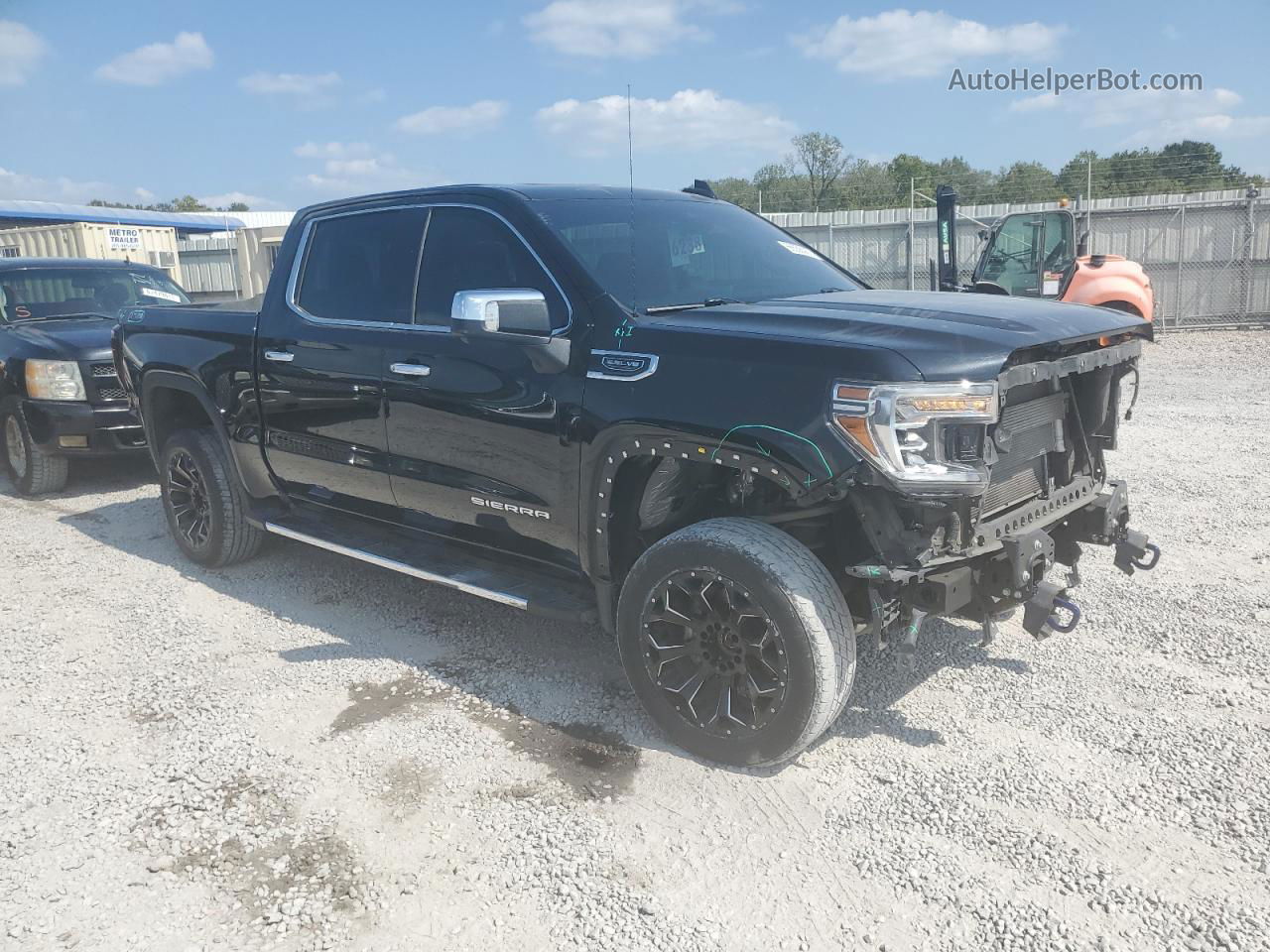 2020 Gmc Sierra K1500 Slt Black vin: 3GTU9DED7LG298461