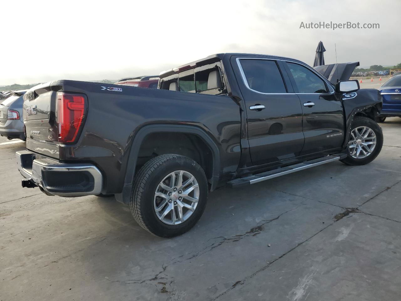 2020 Gmc Sierra K1500 Slt Brown vin: 3GTU9DED8LG183366