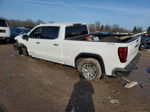 2020 Gmc Sierra K1500 Slt White vin: 3GTU9DED8LG433513