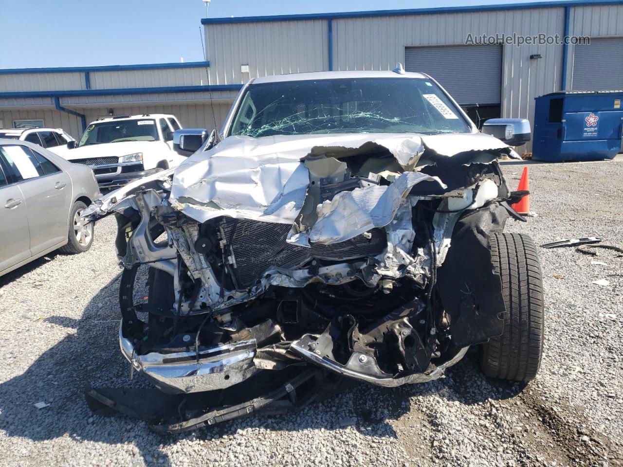 2020 Gmc Sierra K1500 Slt Silver vin: 3GTU9DEL8LG149046