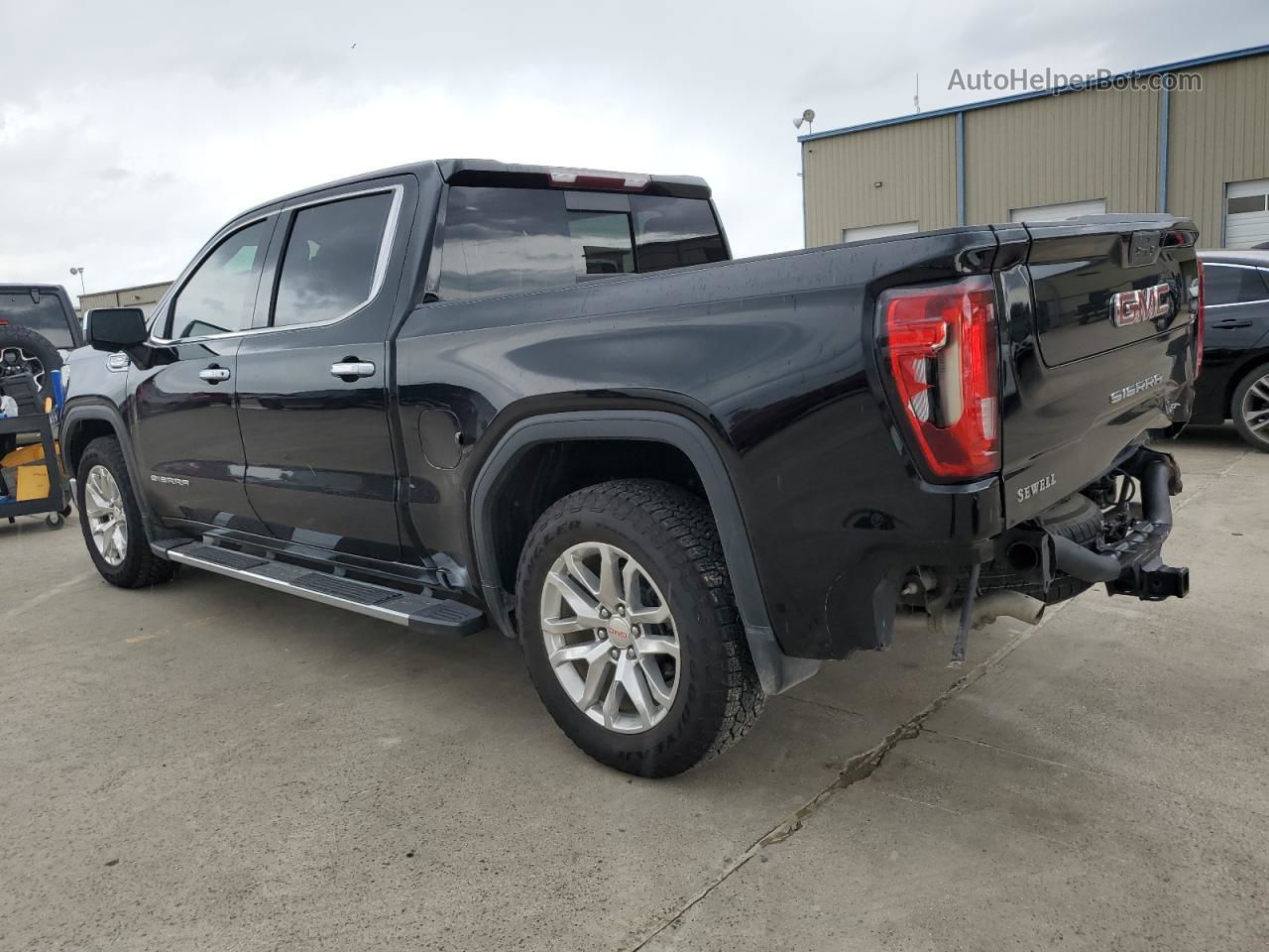 2020 Gmc Sierra K1500 Slt Black vin: 3GTU9DET7LG329070