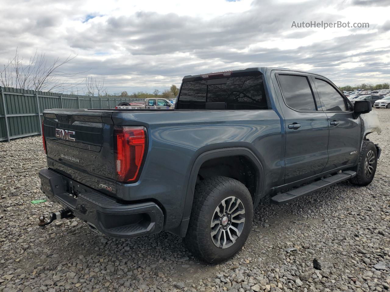 2020 Gmc Sierra K1500 At4 Blue vin: 3GTU9EET7LG428302