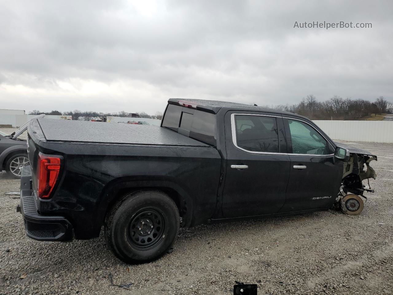 2020 Gmc Sierra K1500 Denali Black vin: 3GTU9FED2LG449699