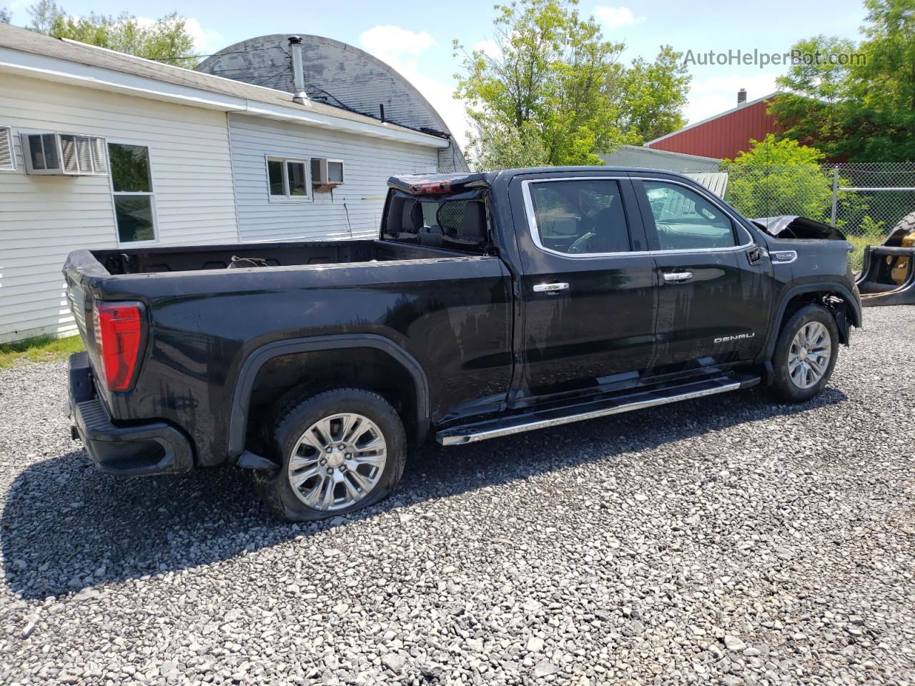 2020 Gmc Sierra K1500 Denali Black vin: 3GTU9FED5LG444531