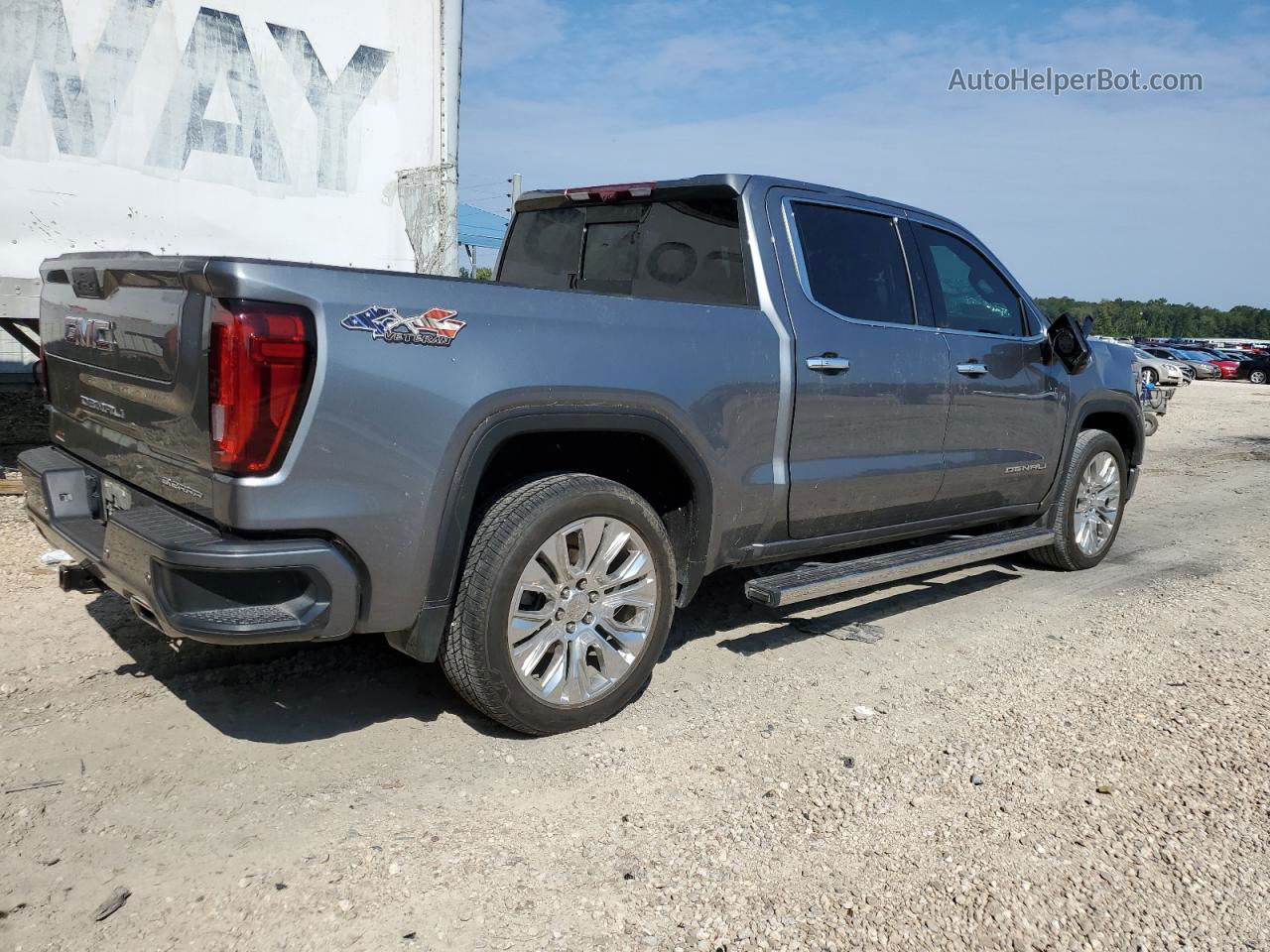 2020 Gmc Sierra K1500 Denali Gray vin: 3GTU9FEL2LG312222