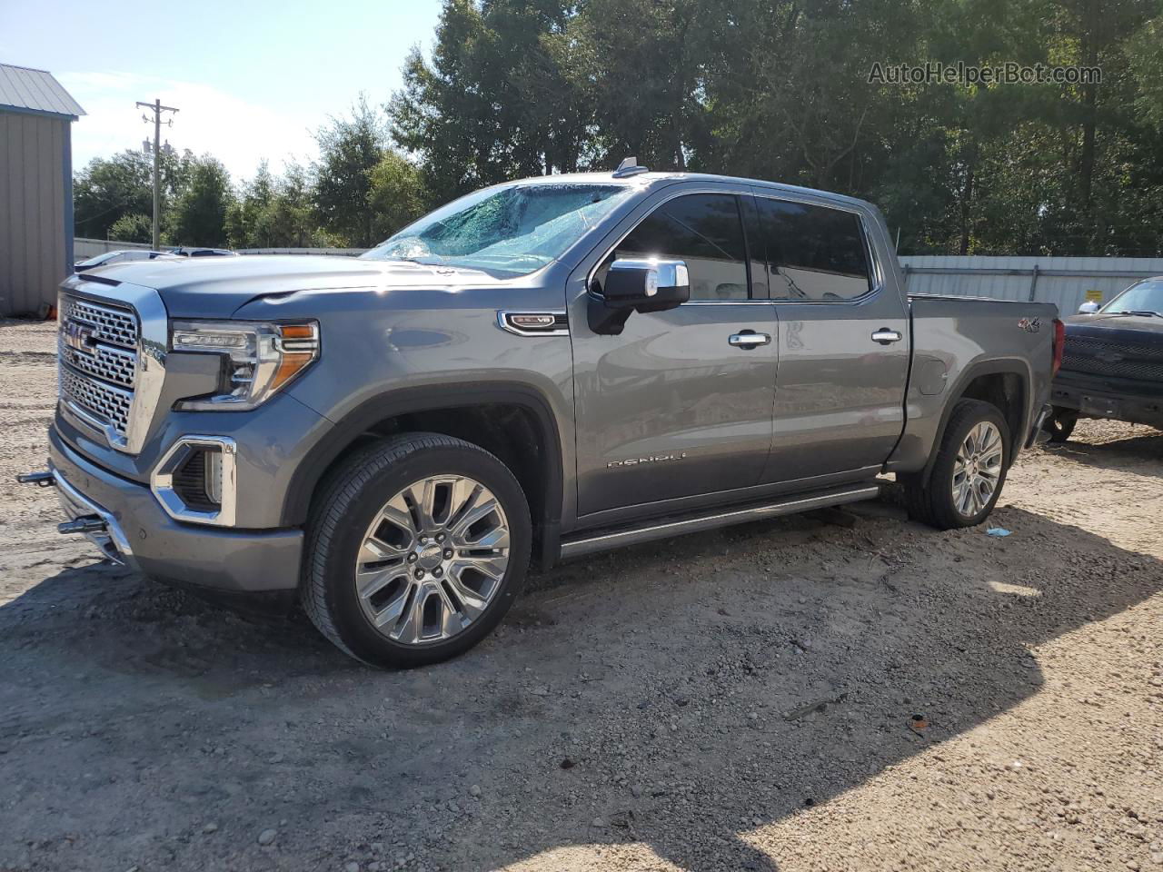 2020 Gmc Sierra K1500 Denali Gray vin: 3GTU9FEL2LG312222