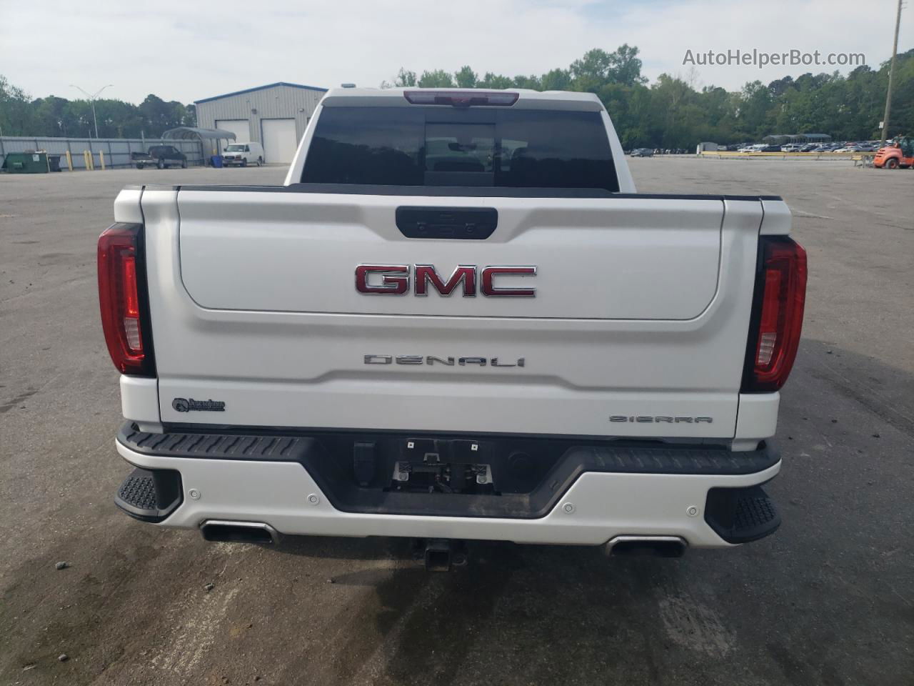 2020 Gmc Sierra K1500 Denali White vin: 3GTU9FEL3LG428738