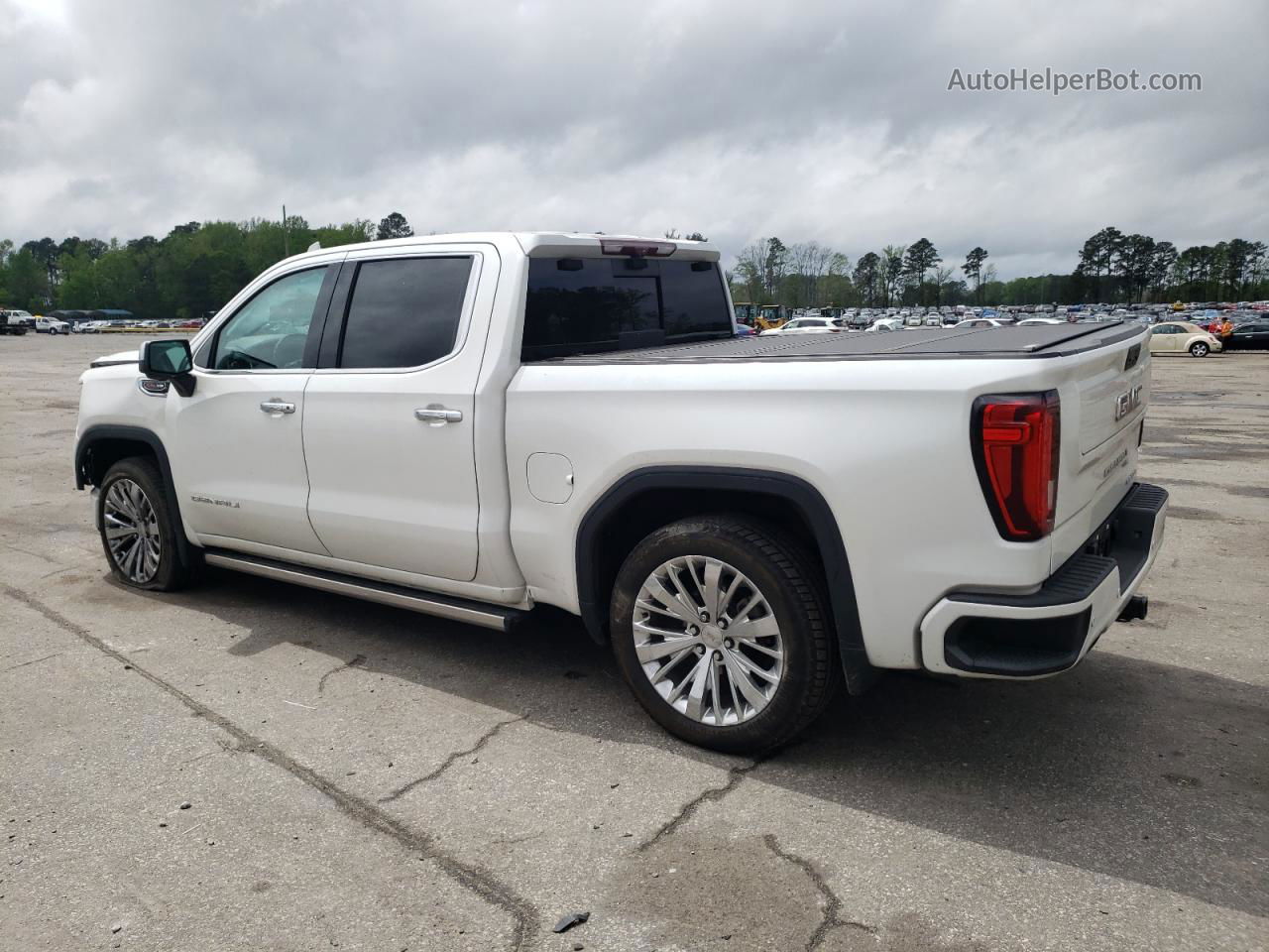 2020 Gmc Sierra K1500 Denali White vin: 3GTU9FEL7LG341702