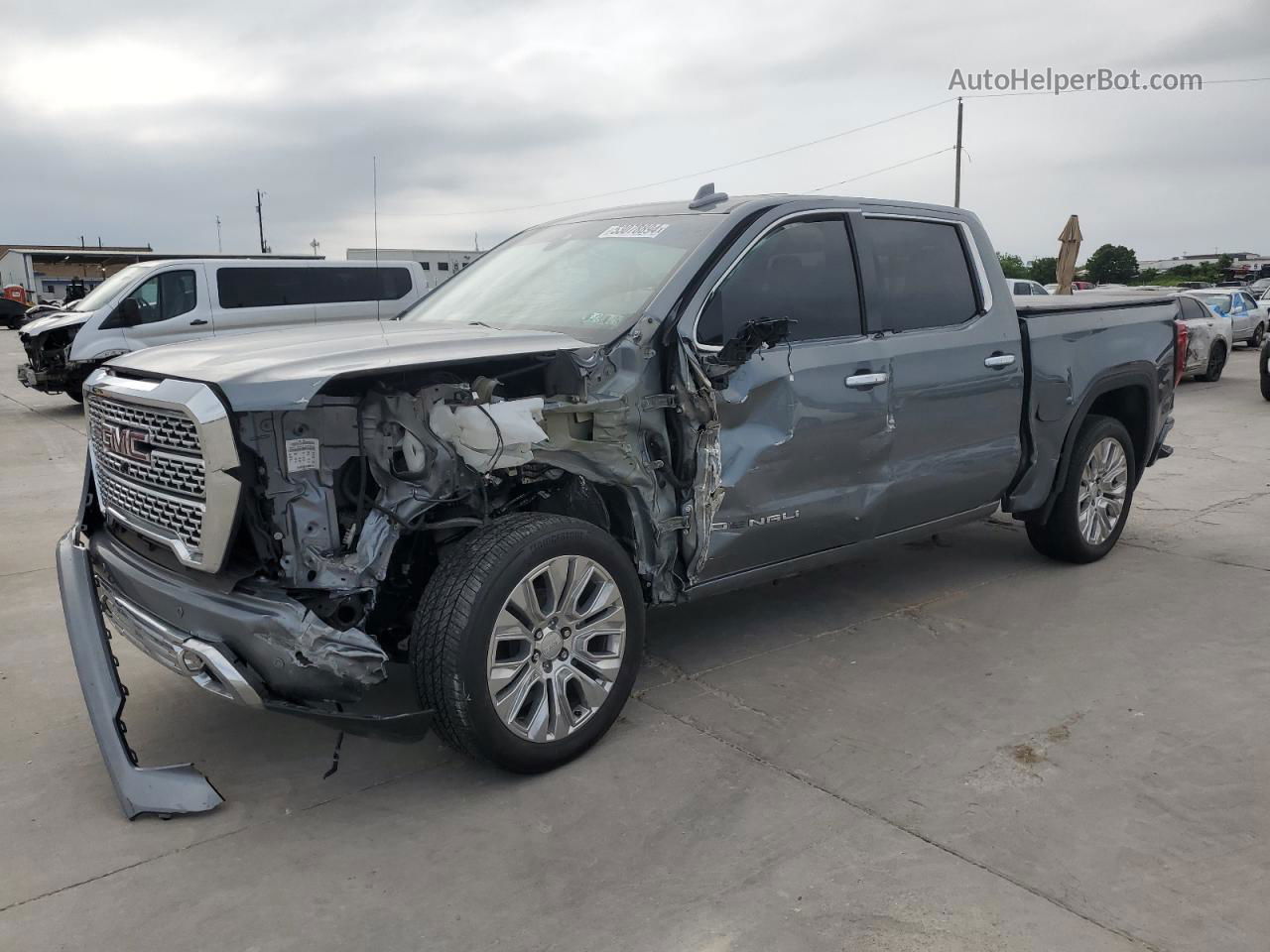 2020 Gmc Sierra K1500 Denali Серый vin: 3GTU9FEL8LG347198