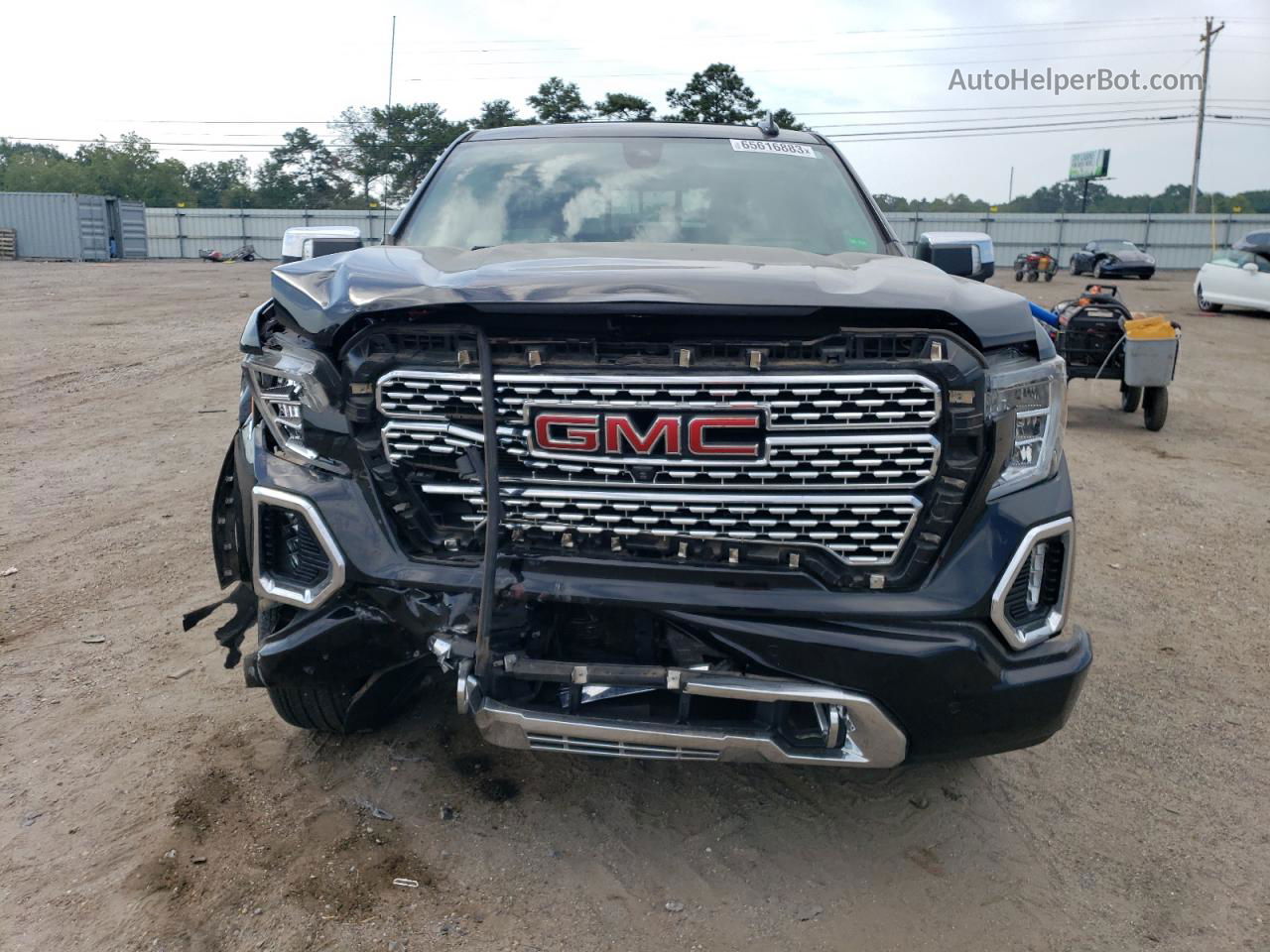 2020 Gmc Sierra K1500 Denali Black vin: 3GTU9FET2LG249378