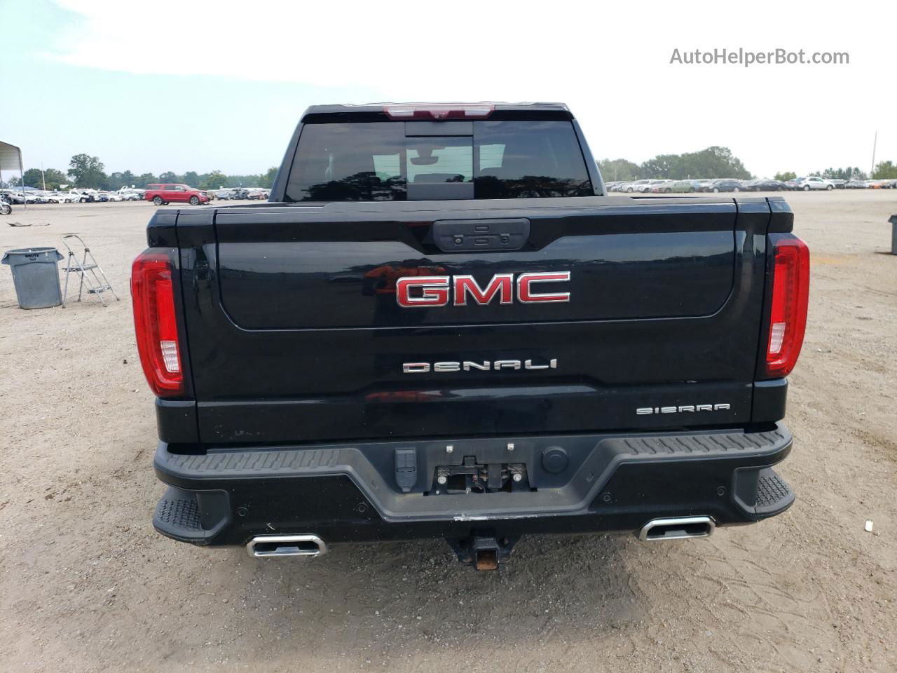 2020 Gmc Sierra K1500 Denali Black vin: 3GTU9FET2LG249378