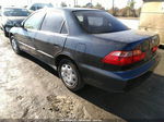 2000 Honda Accord Sdn Lx Blue vin: 3HGCG6650YG703427