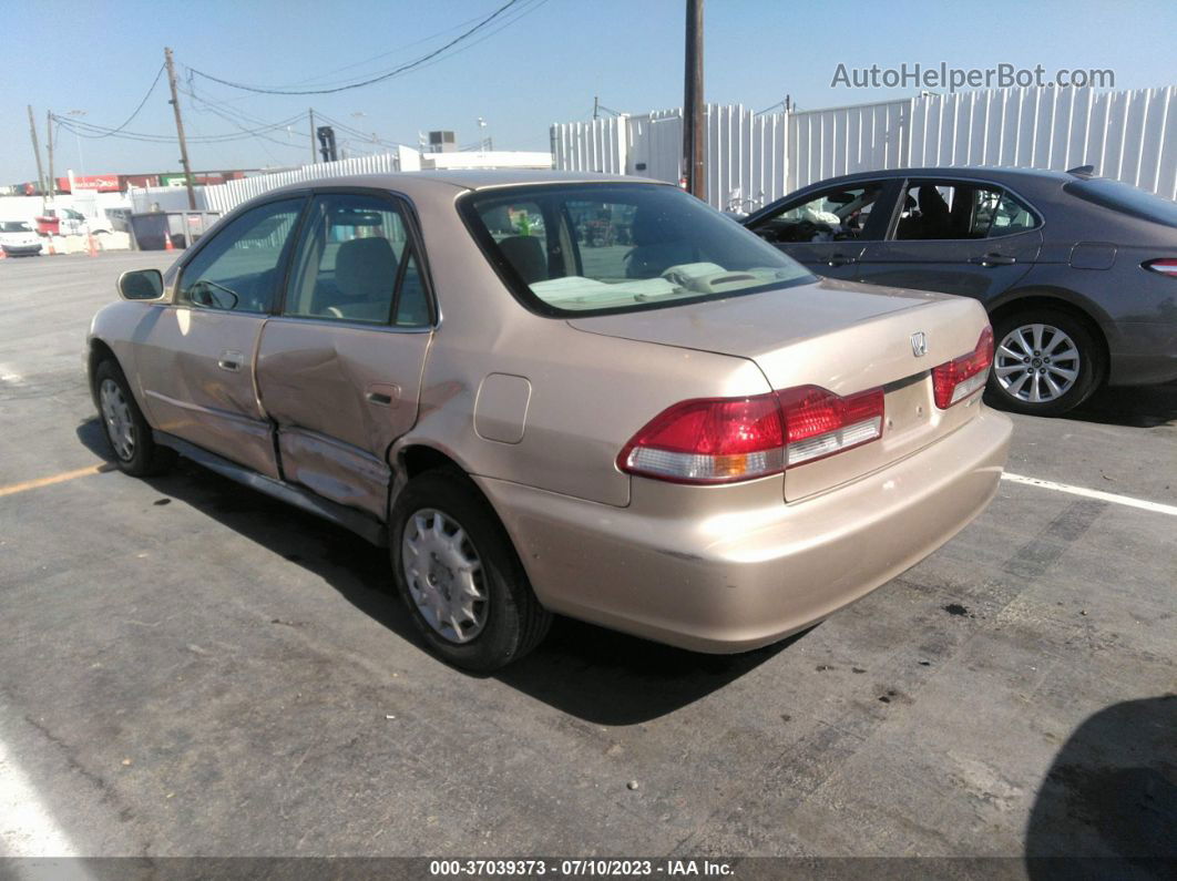 2001 Honda Accord Sdn Lx Tan vin: 3HGCG66511G712742