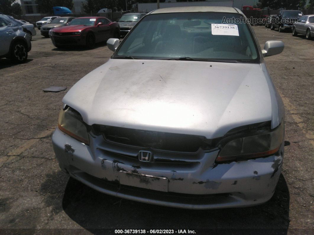 2000 Honda Accord Sdn Lx Silver vin: 3HGCG6651YG700343