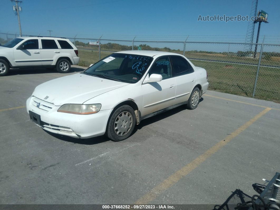 2001 Honda Accord Sdn Lx Белый vin: 3HGCG66551G701808