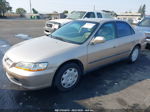 2000 Honda Accord Sdn Lx Champagne vin: 3HGCG6656YG704856