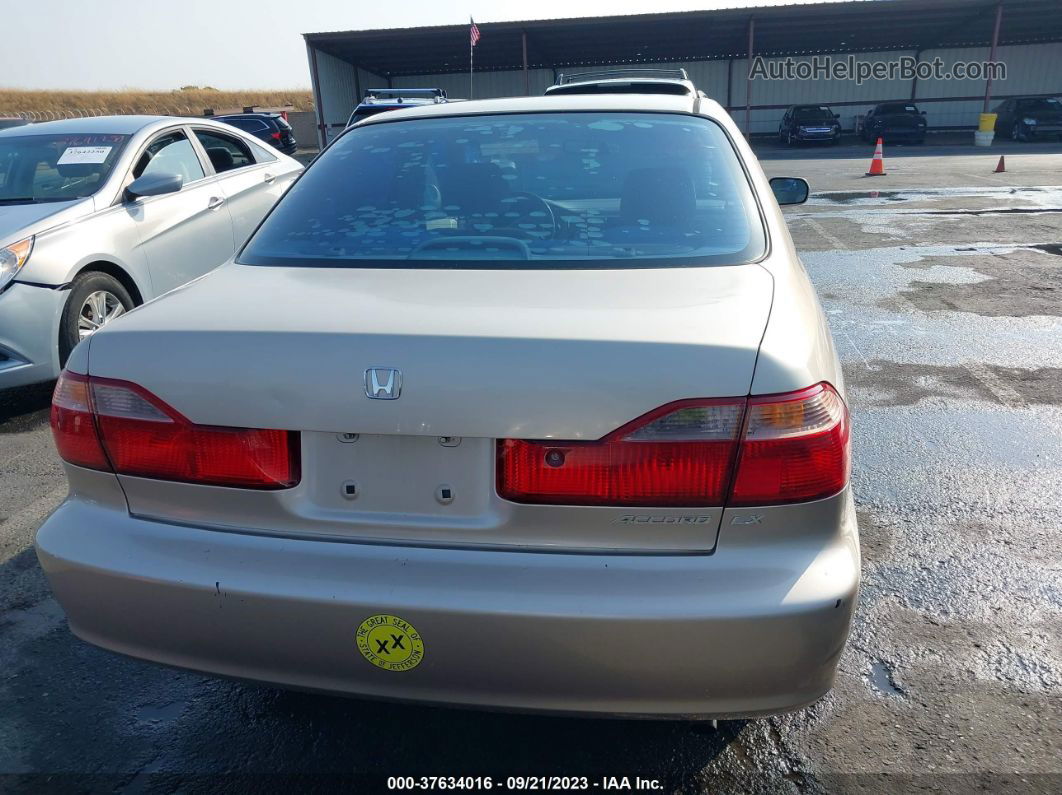 2000 Honda Accord Sdn Lx Шампань vin: 3HGCG6656YG704856