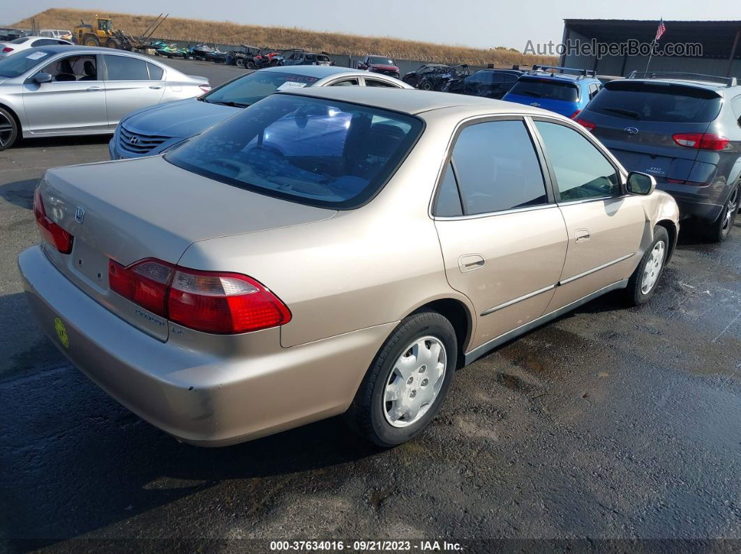 2000 Honda Accord Sdn Lx Шампань vin: 3HGCG6656YG704856