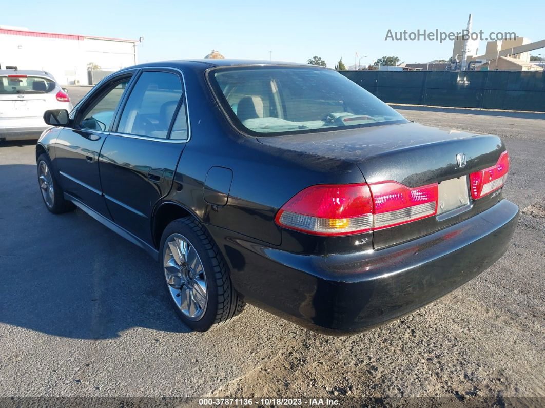 2001 Honda Accord Sdn Lx Black vin: 3HGCG66581G701897