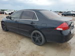 2007 Honda Accord Lx Black vin: 3HGCM56437G702555