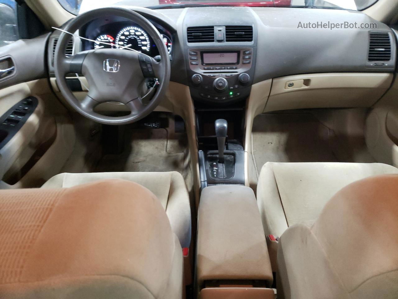 2007 Honda Accord Lx Золотой vin: 3HGCM56437G707366