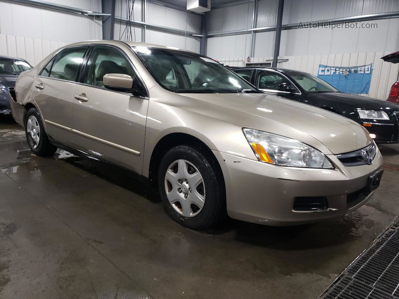 2007 Honda Accord Lx Gold vin: 3HGCM56437G707366