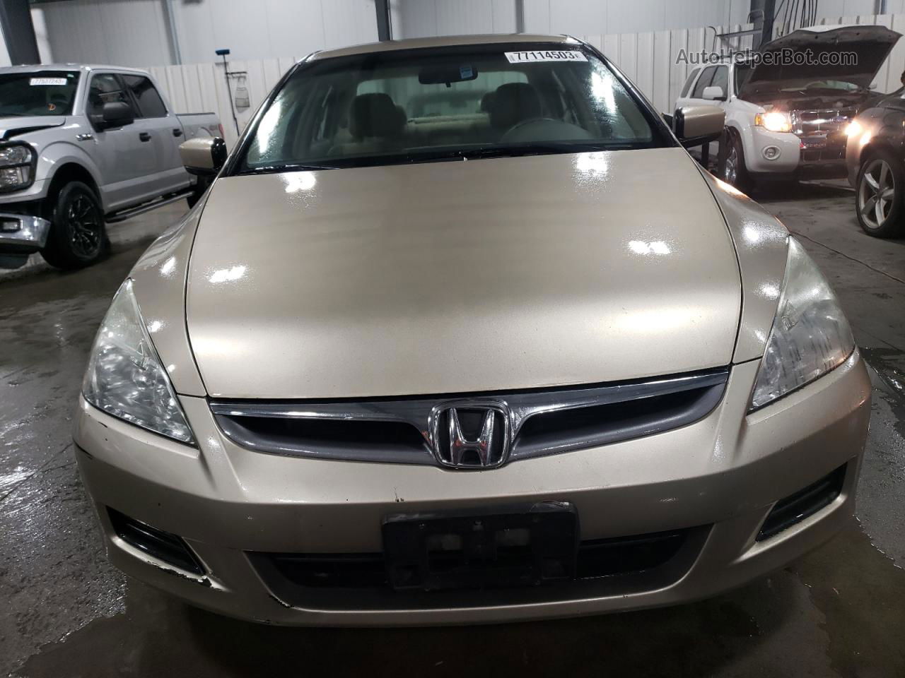 2007 Honda Accord Lx Gold vin: 3HGCM56437G707366