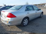 2007 Honda Accord 2.4 Lx Silver vin: 3HGCM56437G710557