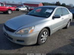 2007 Honda Accord 2.4 Lx Silver vin: 3HGCM56437G710557