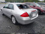 2007 Honda Accord Sdn Lx Silver vin: 3HGCM56447G706212