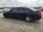 2007 Honda Accord Lx Синий vin: 3HGCM56447G710406