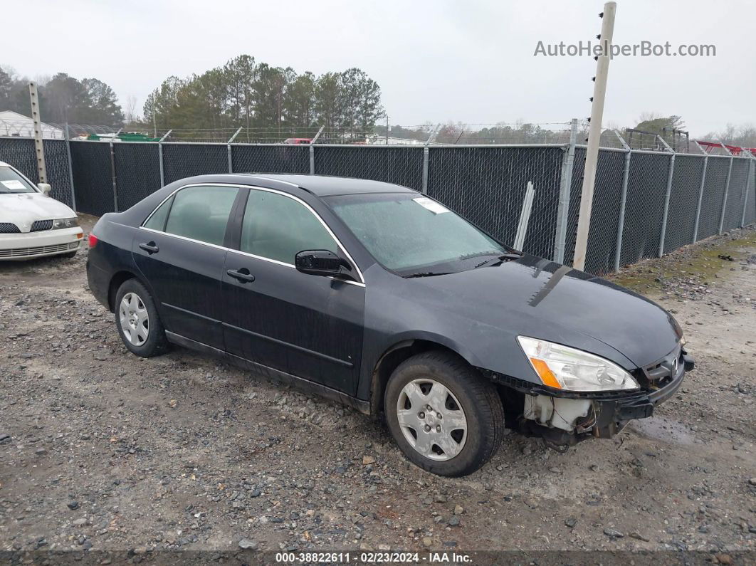 2005 Honda Accord 2.4 Lx Gray vin: 3HGCM56455G712422