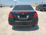 2007 Honda Accord Lx Черный vin: 3HGCM56457G702847