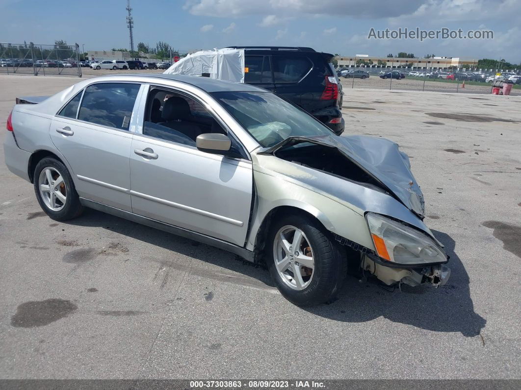 2007 Honda Accord Sdn Lx Silver vin: 3HGCM56457G706705