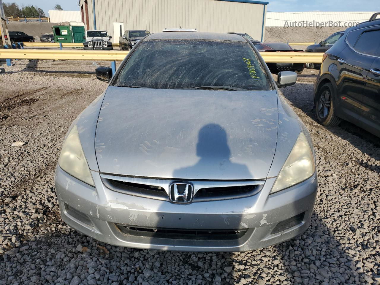 2007 Honda Accord Lx Silver vin: 3HGCM56497G705461