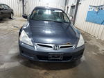 2007 Honda Accord Lx Синий vin: 3HGCM56497G709977